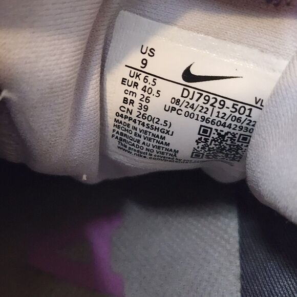 Nike Pegasus Trail 4 Shoes Gore-Tex Purple Trail Running Athletic Womens Size 9 - Picture 9 of 15